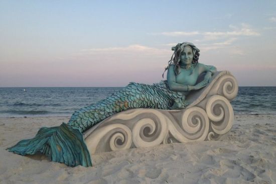 Australian mermaid living statues, models and performers ready for your ...